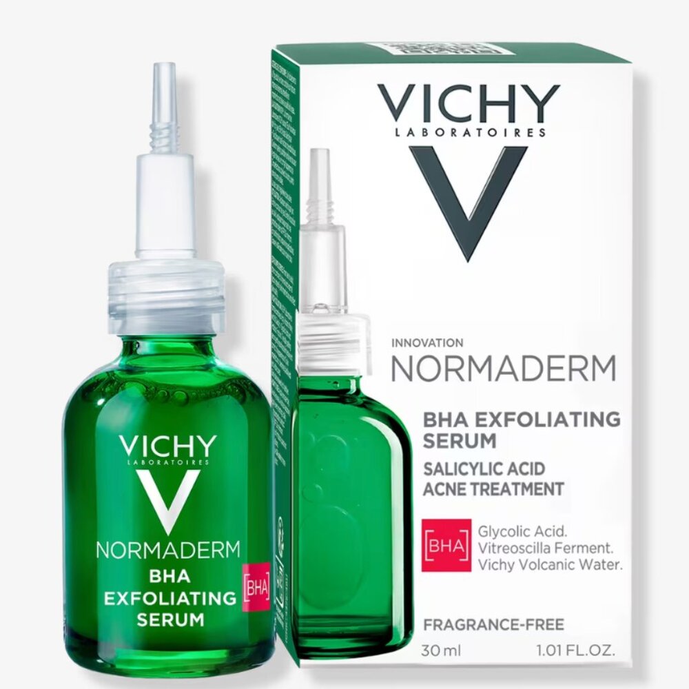 VIchy Normaderm BHA Exfoliating Serum  help clear acne blemishes & blackheads
